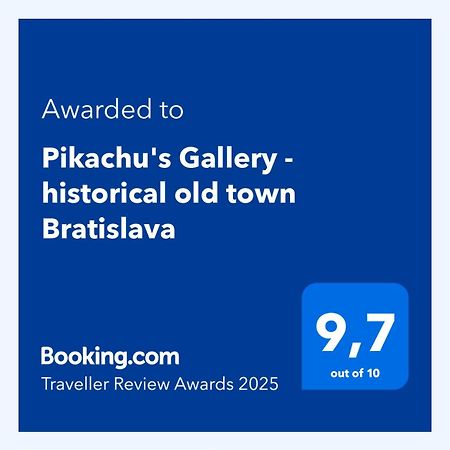 Pikachu'S Gallery - Historical Old Town Bratislava Exterior foto